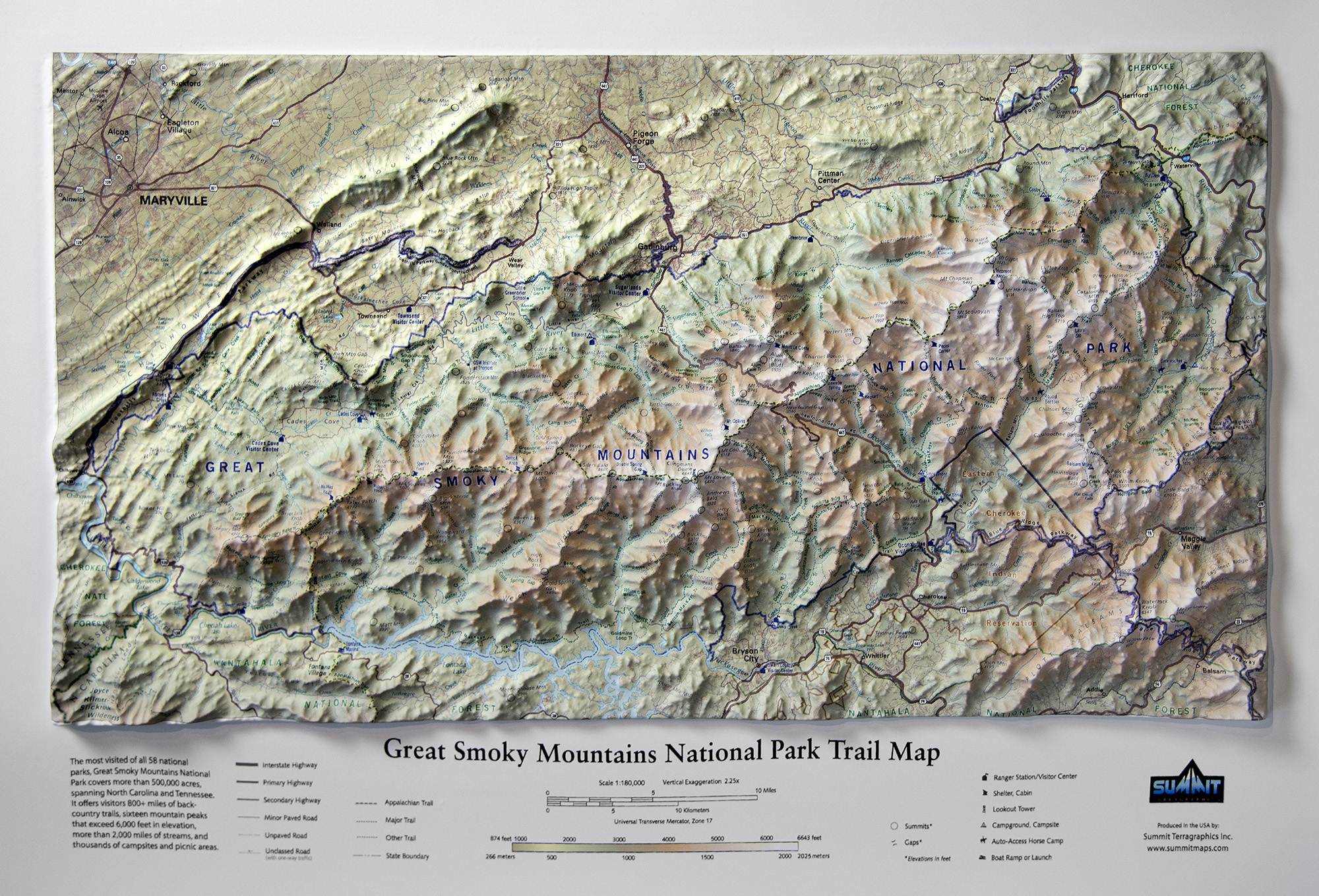 Topographic Map Of The Smoky Mountains United States Map   Great Smoky Mountain Trails DSC 2398 2 